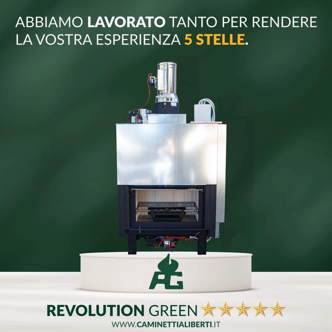 Termocamino Revolution Green